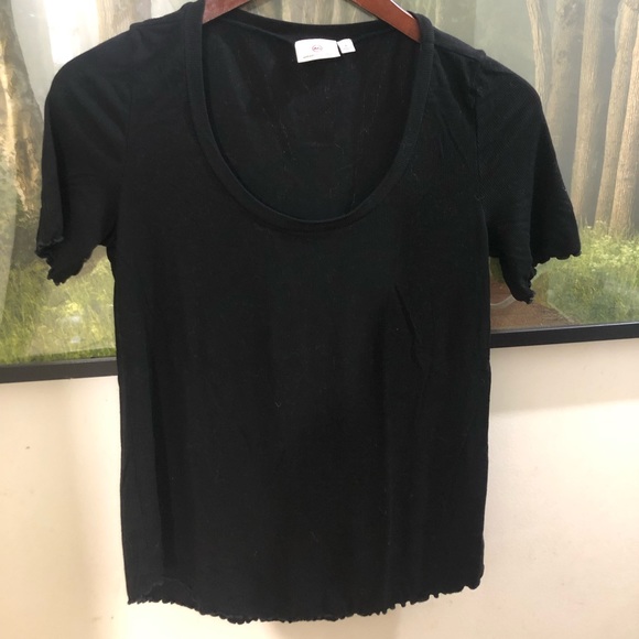 AG black ribbed top nwot - Picture 1 of 6